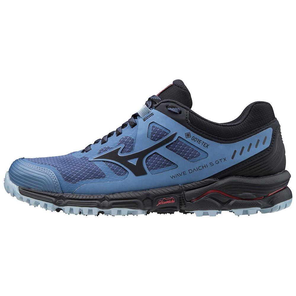 Mizuno Men's Trail Running Shoes Blue Wave Daichi 5 GTX Shoes - J1GK205616